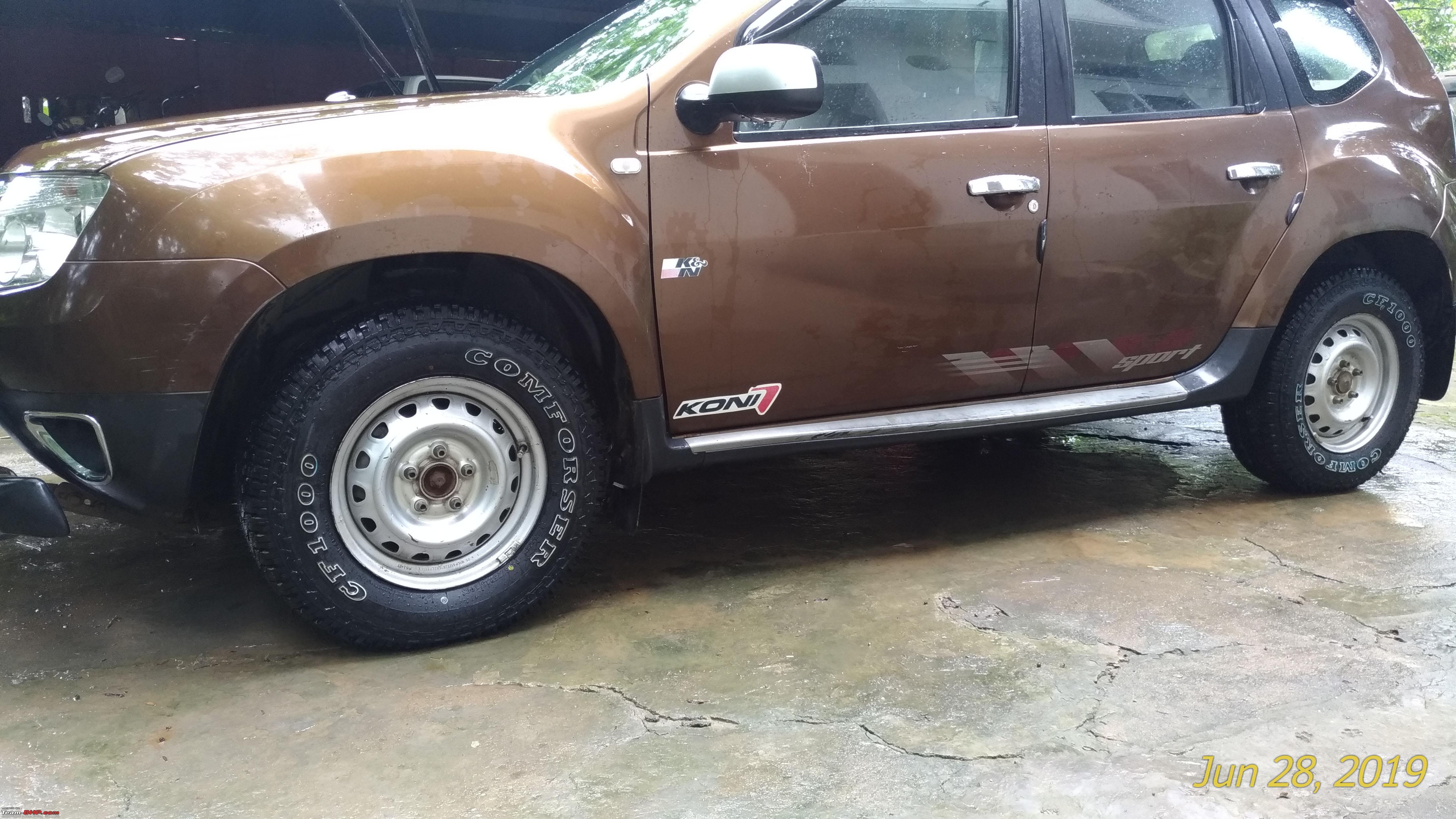 Renault Duster Nissan Terrano Wheel Tyre Upgrade Page 8 Team Bhp