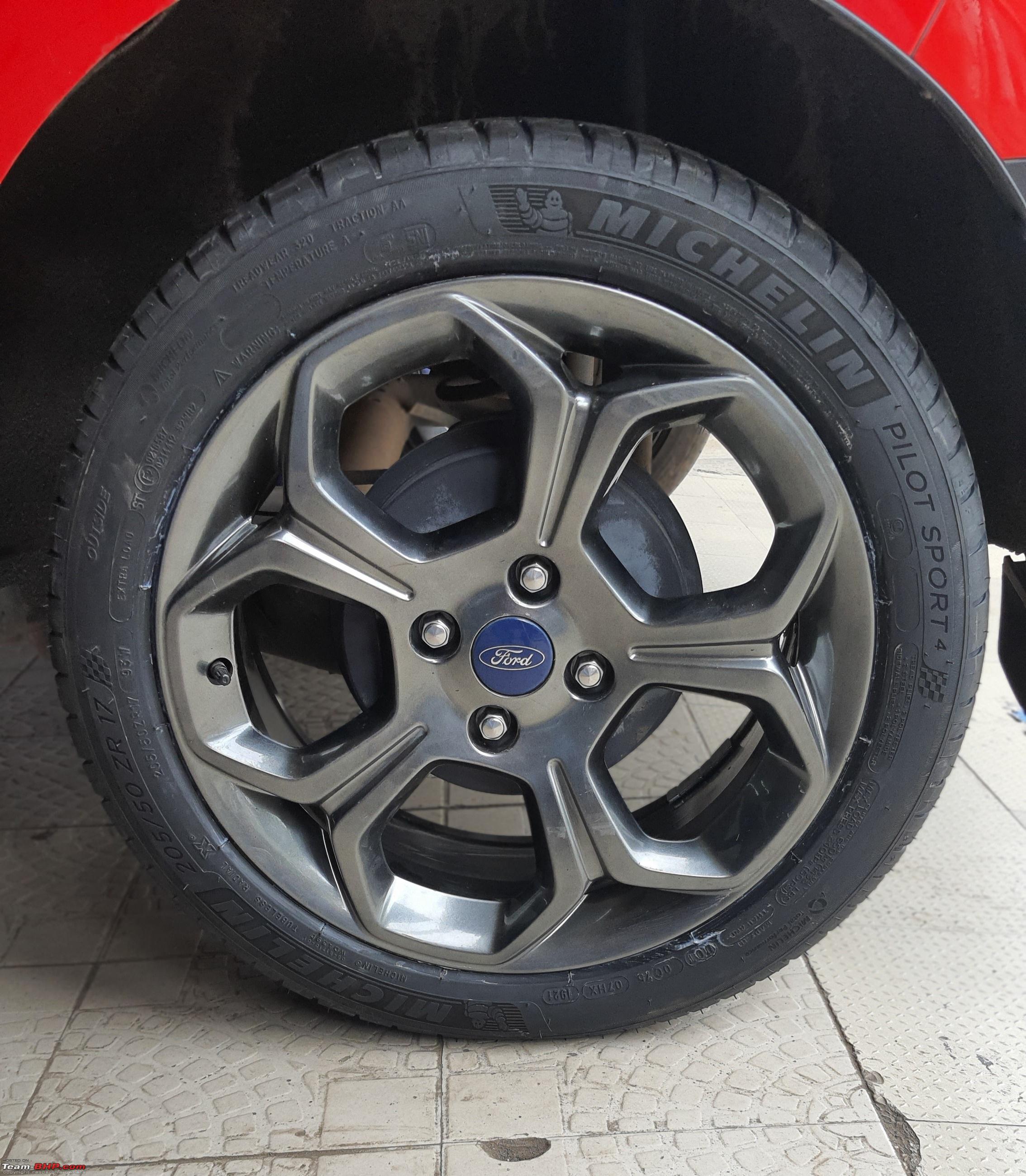 Ford Ecosport : Tyre & wheel upgrade thread - Page 25 - Team-BHP