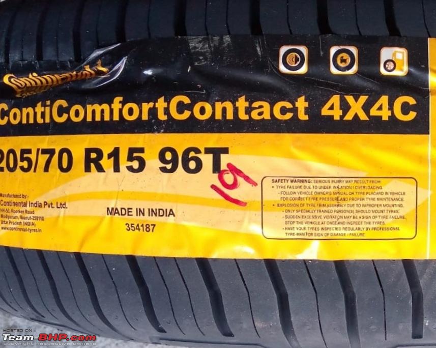 Continental Car Tyres 205/60R16, 205/65 R15 at Rs 8500/piece in
