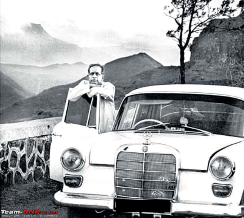Nostalgic automotive pictures including our family's cars-mercedes-car-pandit-bhimsen-joshi-owned.jpg