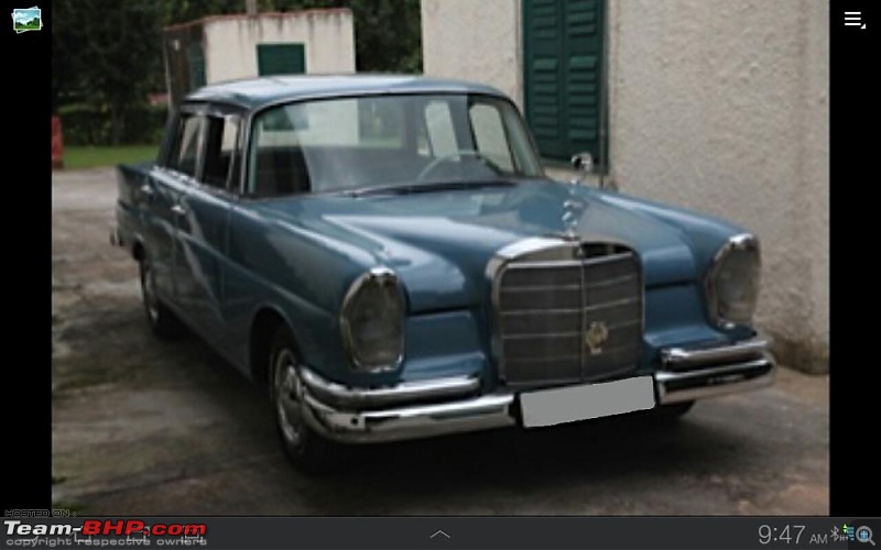 Vintage & Classic Mercedes Benz Cars in India-w108.jpg