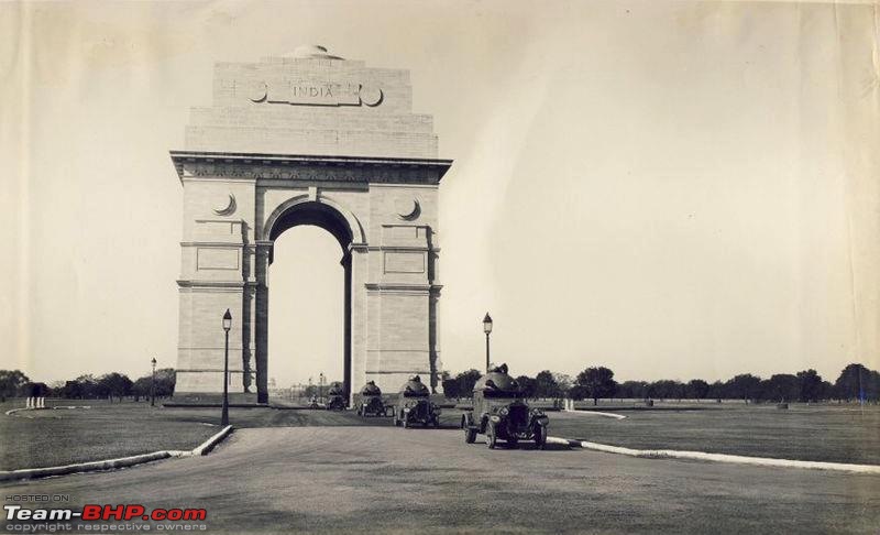 Nostalgic automotive pictures including our family's cars-india-gate-1935-delhi.jpg