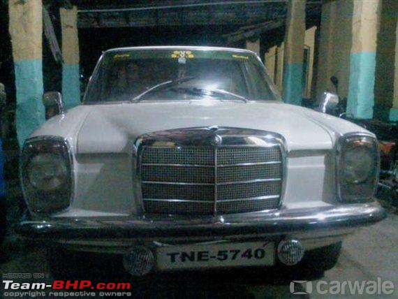 Vintage & Classic Mercedes Benz Cars in India-w115-2.jpg
