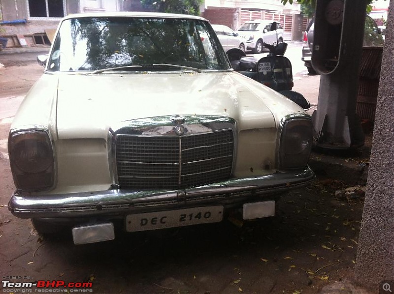 Vintage & Classic Mercedes Benz Cars in India-w115-01.jpg