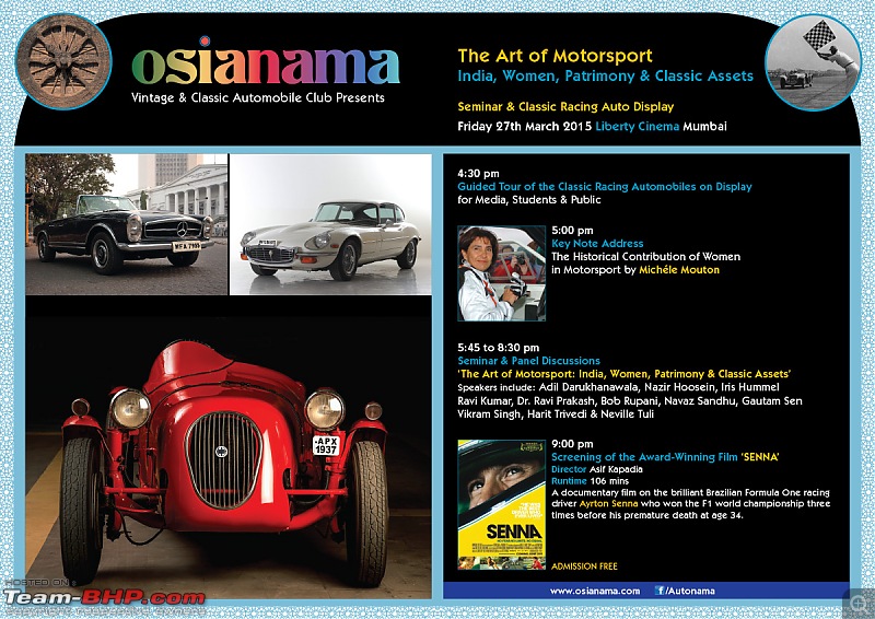 Mumbai: Vintage & Classic Car display & seminar. Liberty Cinema on 24th Jan, 2015-invitationthe-art-motorsport.jpg