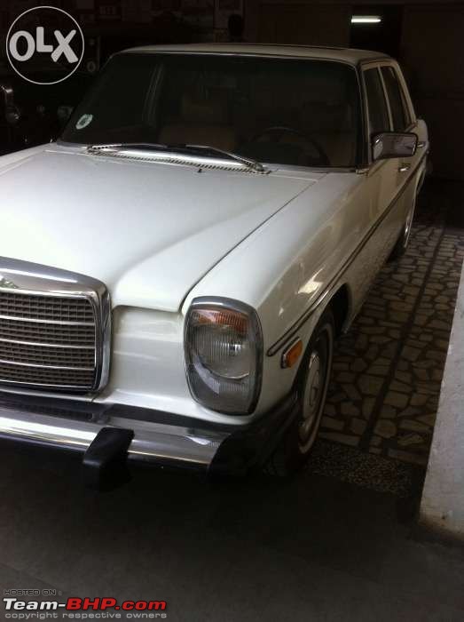 Vintage & Classic Mercedes Benz Cars in India-w115-25.jpg