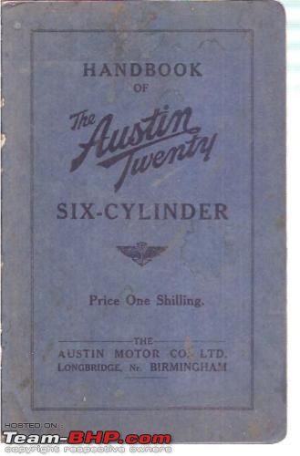 Vintage & Classic Car Parts-austin-twenty-1930-handbook.jpg