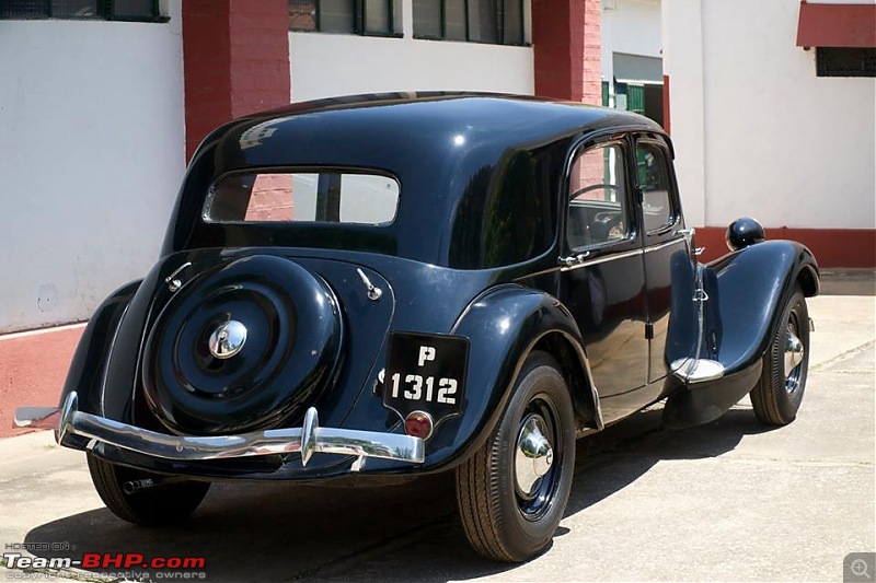 PICS: Citroen Traction Avant cars in India-papu2.jpg