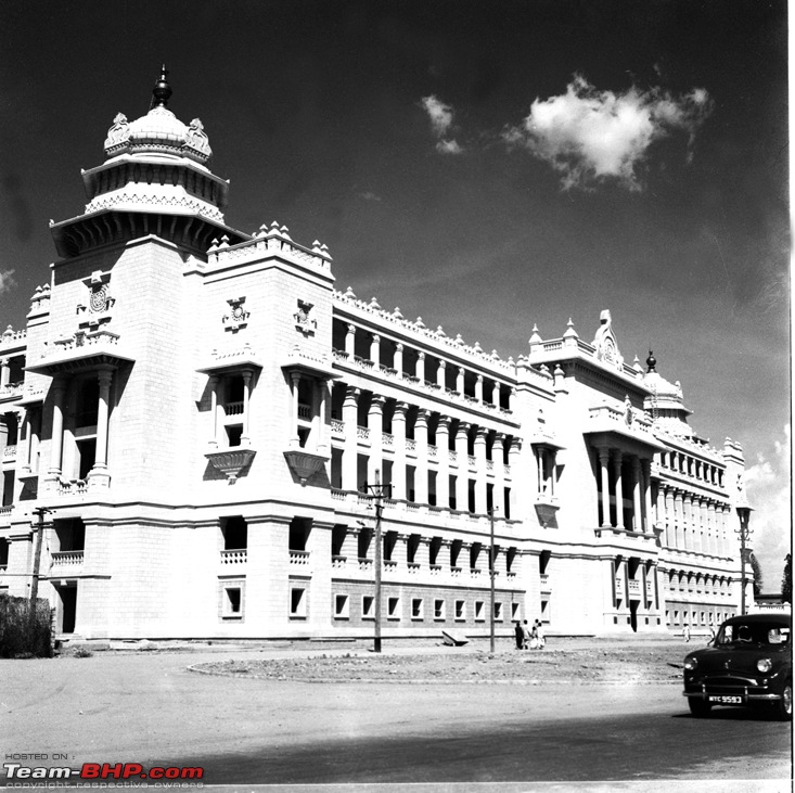 Nostalgic automotive pictures including our family's cars-bangalore-secretariat-building.jpg