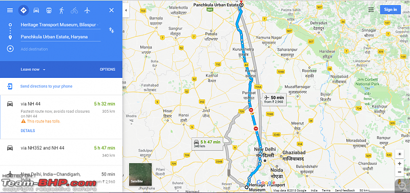 Heritage Transport Museum, Gurgaon: The place to be-route-map-2.png