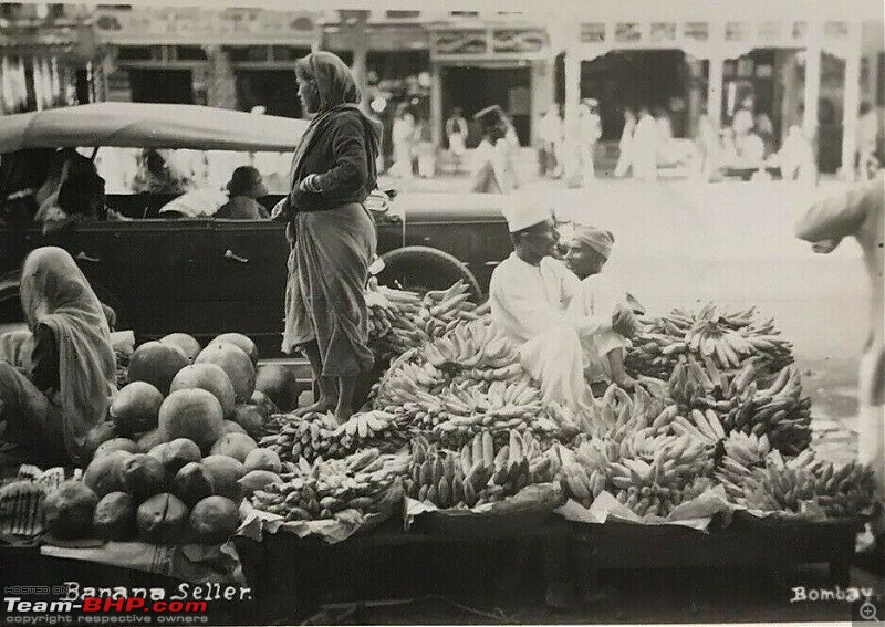 Nostalgic automotive pictures including our family's cars-bombay-banana-seller.jpg