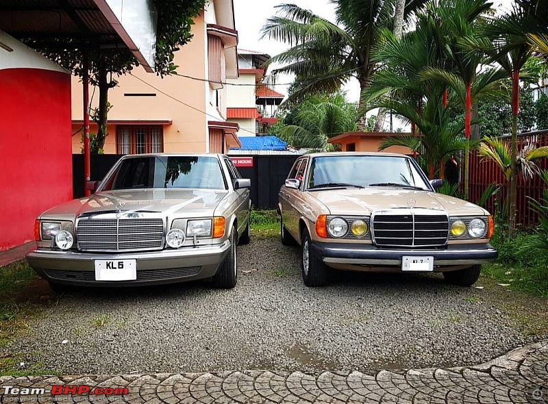 Vintage & Classic Mercedes Benz Cars in India-w126-w123.jpg