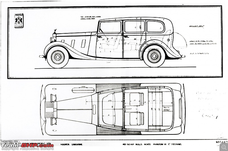 Rolls royce чертеж