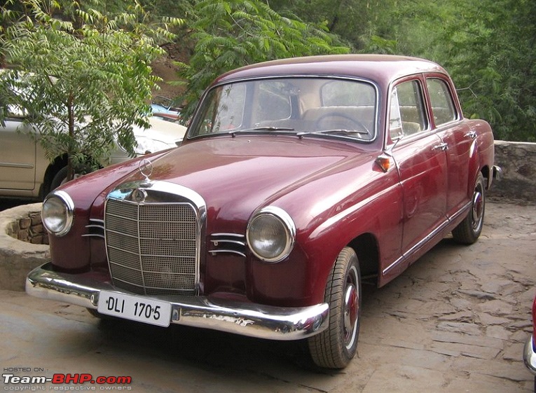 Vintage & Classic Mercedes Benz Cars in India-mercedes-benz-ponton.jpg