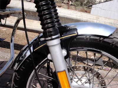 royal enfield short mudguard