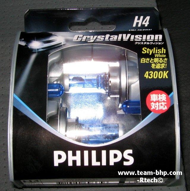 Product Review: Philips Crystal Vision Halogen headlamps - Team-BHP