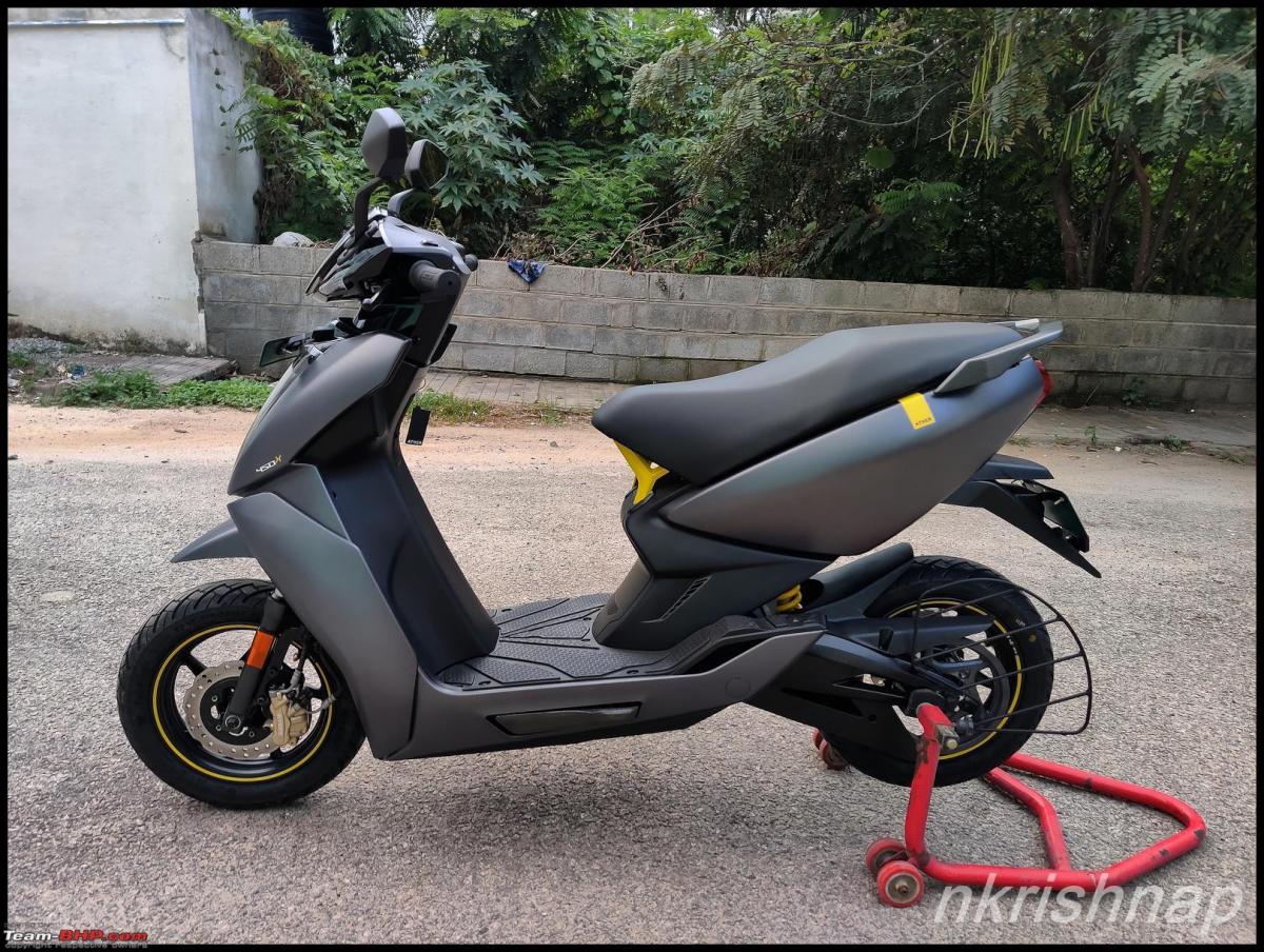 Ownership review: 2000 kms with my Ather 450X e-scooter | Team-BHP