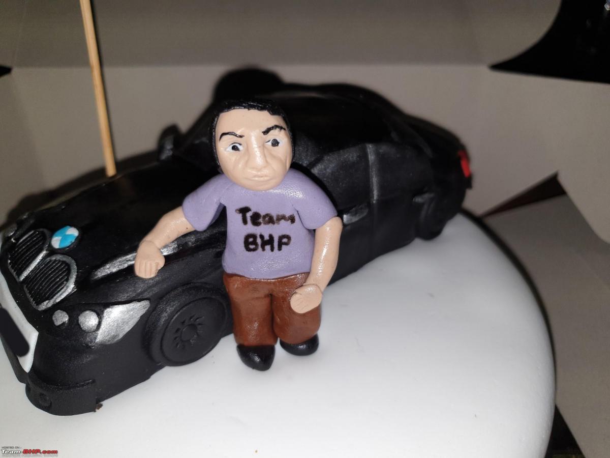 Birthday cakes with car & bike themes | Team-BHP