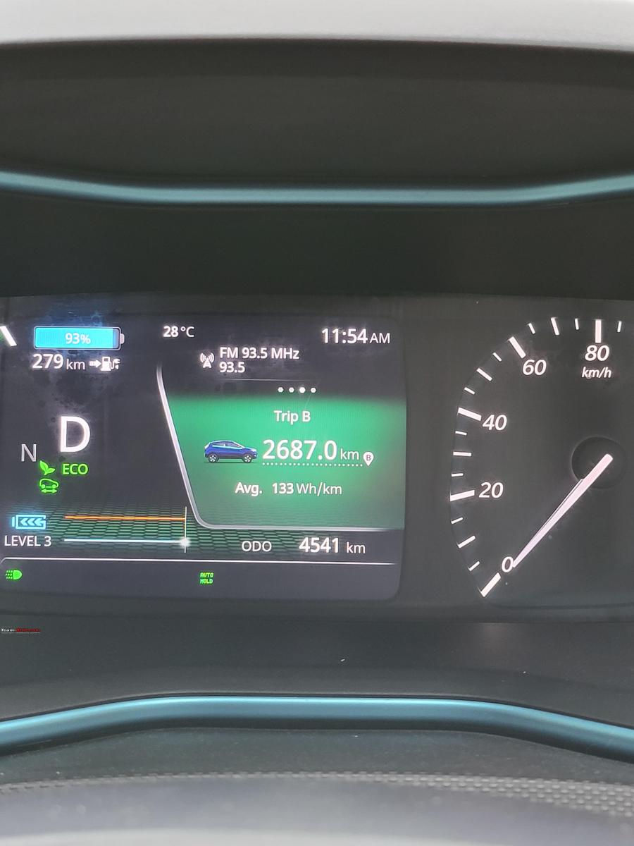 Tata nexon shop ev kilometer