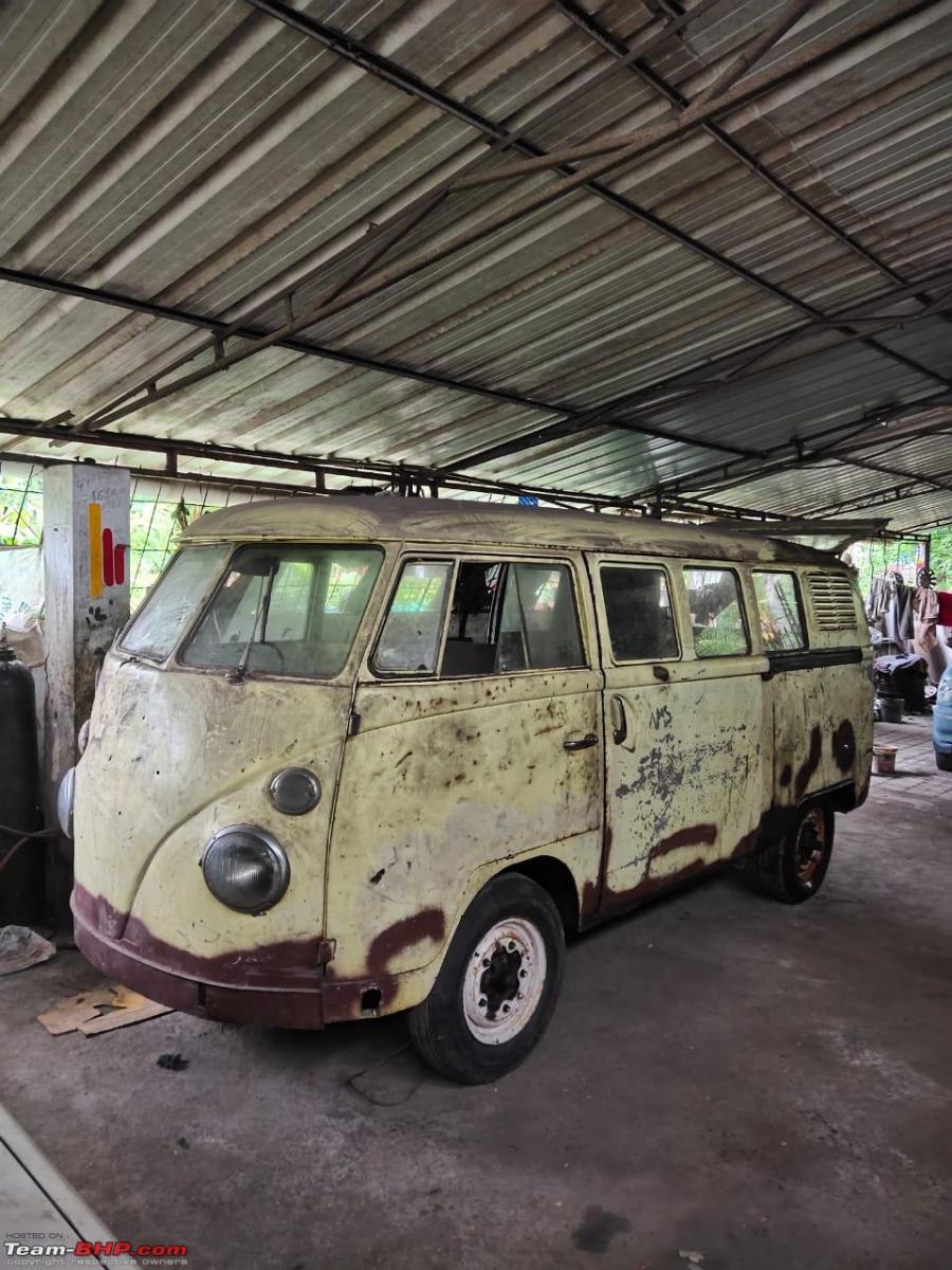 1967 VW Split Bus Restoration: First Run After 17 Years | Team-BHP