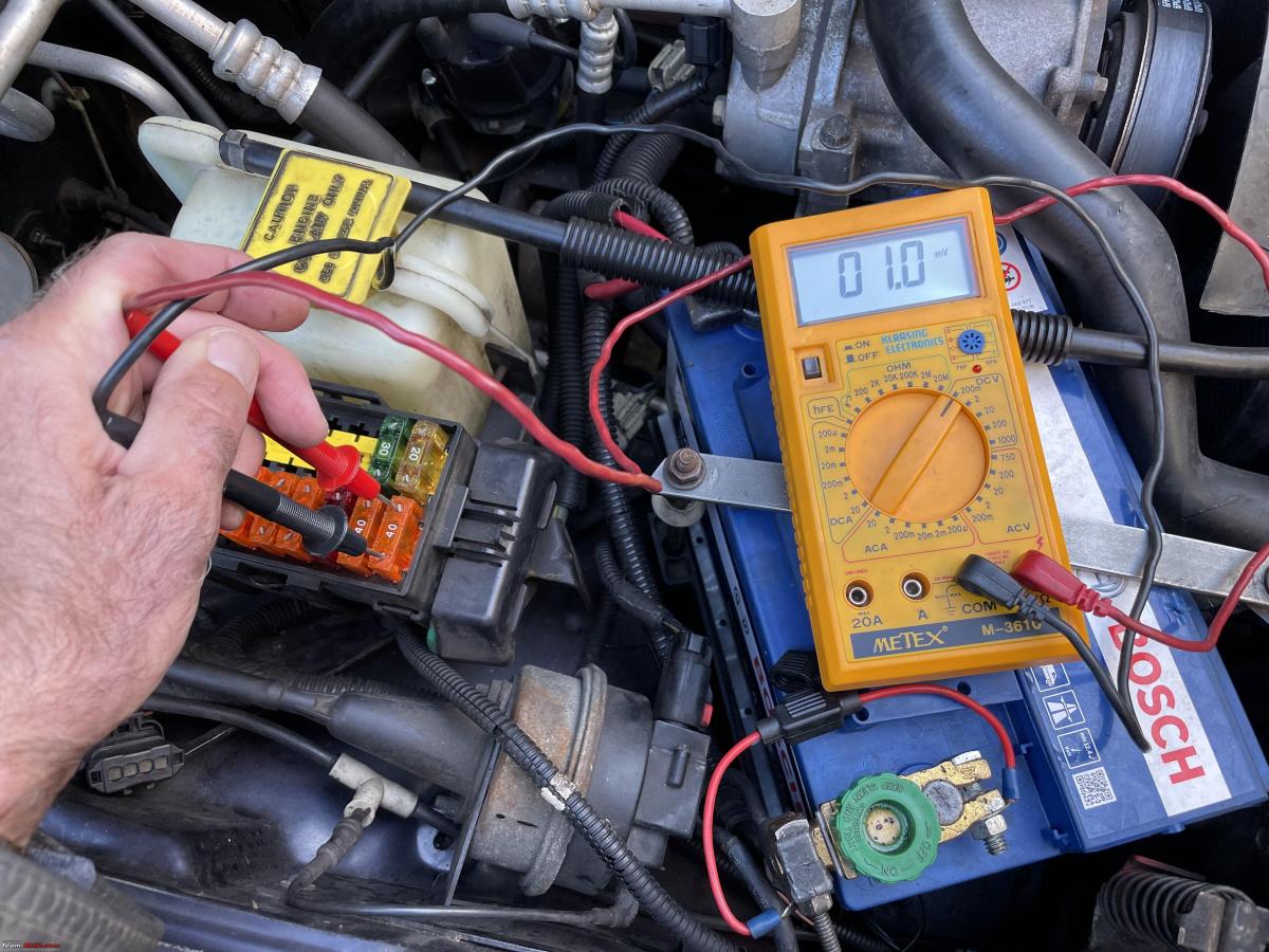 An idiot's guide to tracing parasatic battery drain on modern cars |  Team-BHP