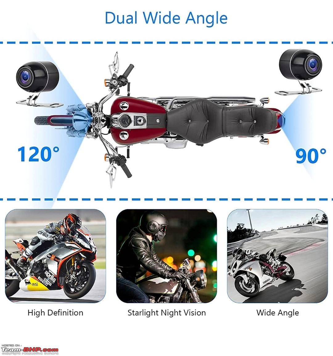 VIOFO MT1 Motorcycle Dash Cam 1080P HD Night Vision Motorcycle DVR