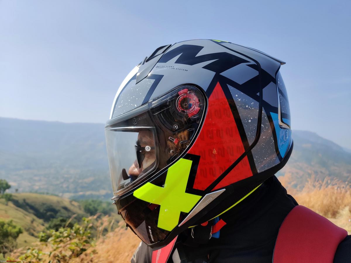 MT Revenge 2 helmet: My review after 200km of riding | Team-BHP
