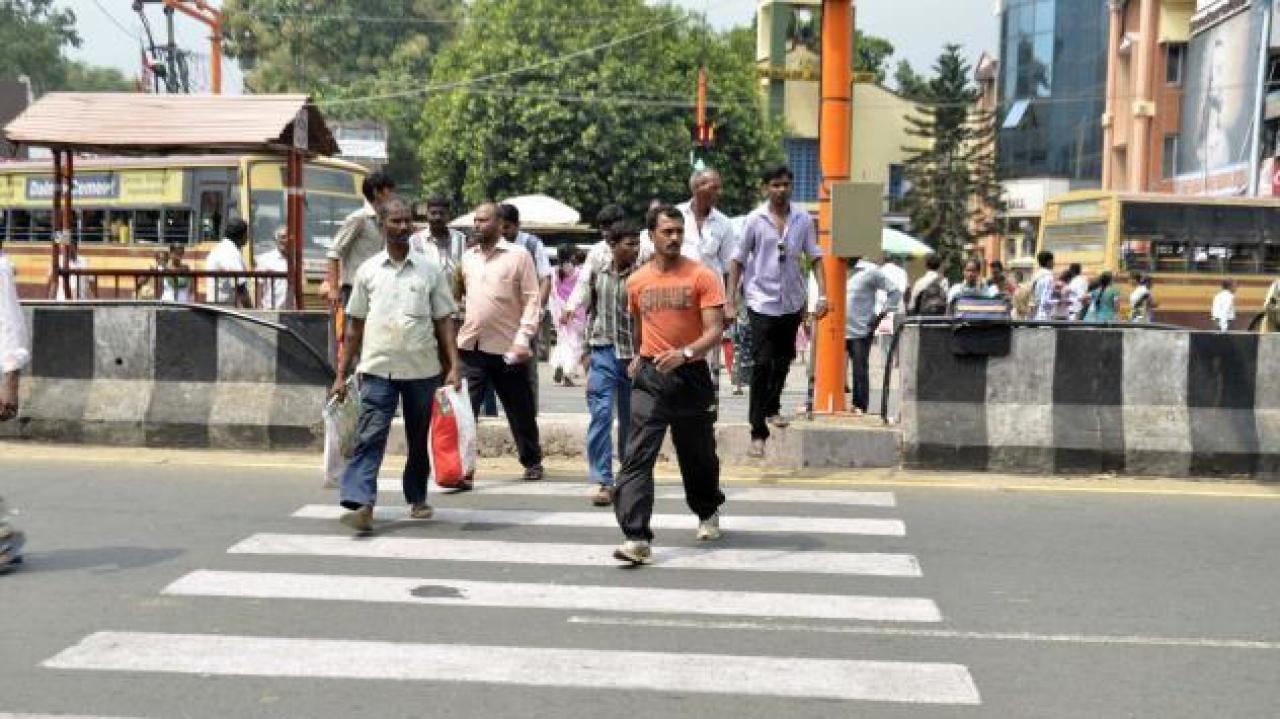 First 3D Zebra Crossing On BMCC Road, 60% OFF