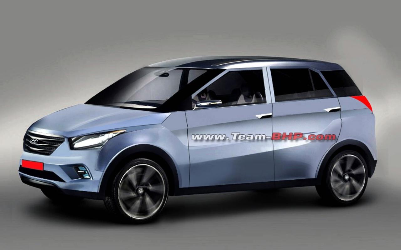 Team Bhp Renders The Upcoming 15 Hyundai Compact Suv Team Bhp