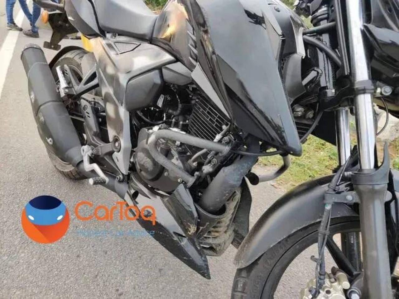 More Images Tvs Apache Rtr 160 4v Spied Team Bhp