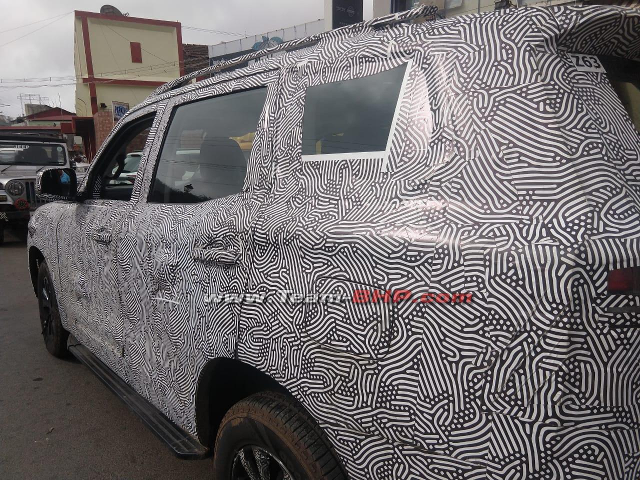 Scoop Production Spec Next Gen Mahindra Scorpio Spied Team Bhp