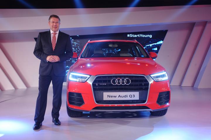 Refreshed Audi Q3 launched at Rs. 28.99 lakh 