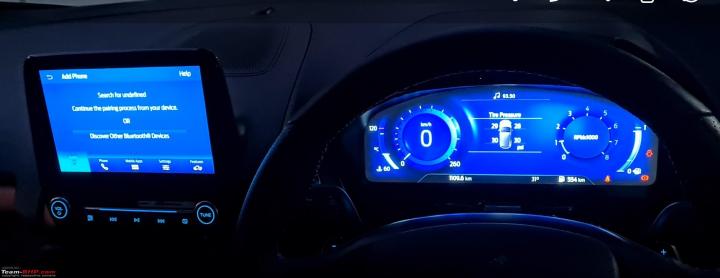 Installed a fully digital instrument cluster on my 2017 Ford Ecosport |  Team-BHP