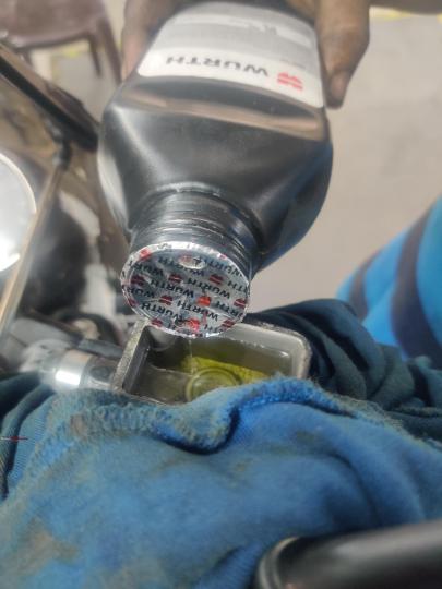 Fork Oil Replacement-How To
