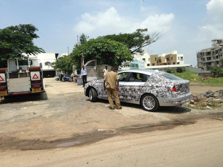 BMW 3-Series GT spotted testing in India 