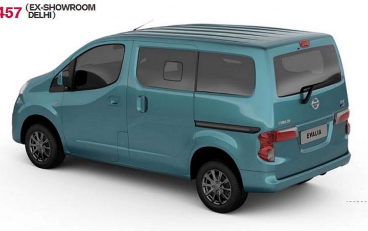 Nissan India to launch updated Evalia MPV tomorrow 