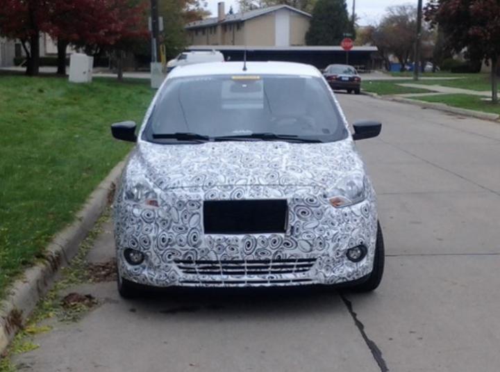 Next-gen Ford Figo compact sedan spotted testing? 