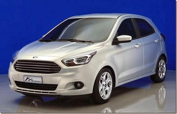 2015 Ford Figo revealed as the Ka concept 