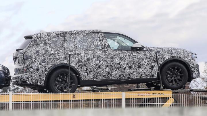 BMW X7 full-size SUV spotted testing 