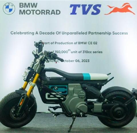 TVS begins production of BMW CE 02 in India 