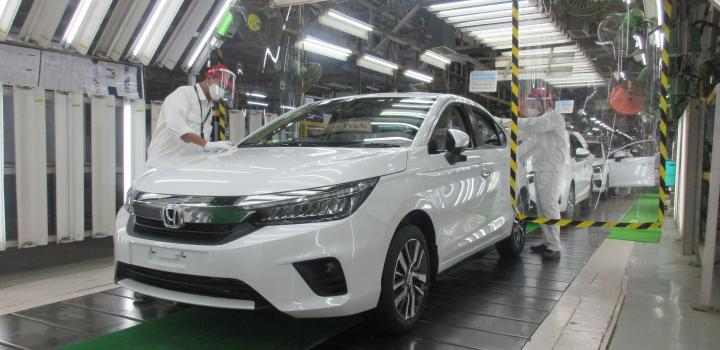 Honda starts production of 5th-gen City in India 