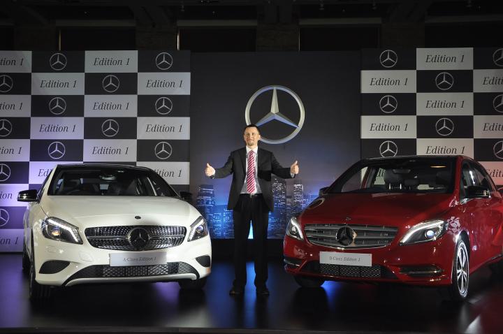 Mercedes-Benz launches A-Class and B-Class Edition 1 in India 