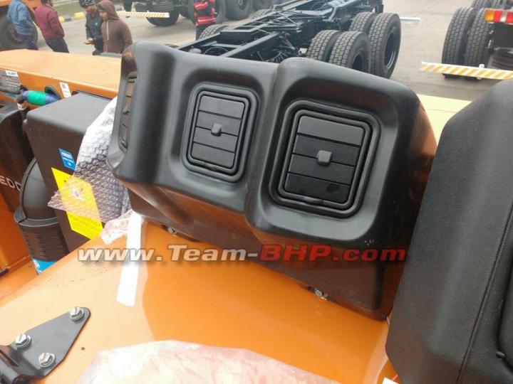 Pics: Ashok Leyland chassis with air blower (as per new rule) 