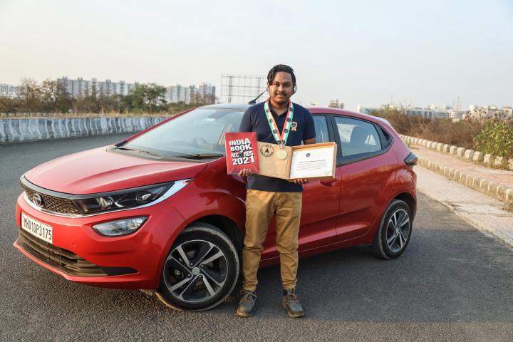 Tata Altroz sets a record; covers 1,603 km in 24 hours 