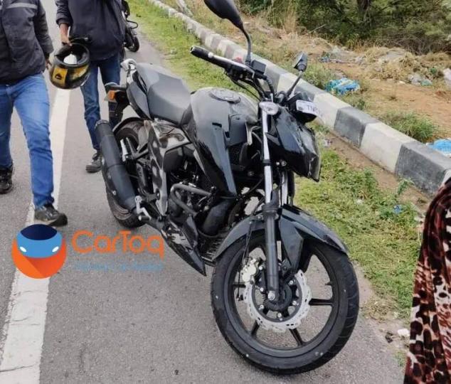 More Images Tvs Apache Rtr 160 4v Spied Team Bhp