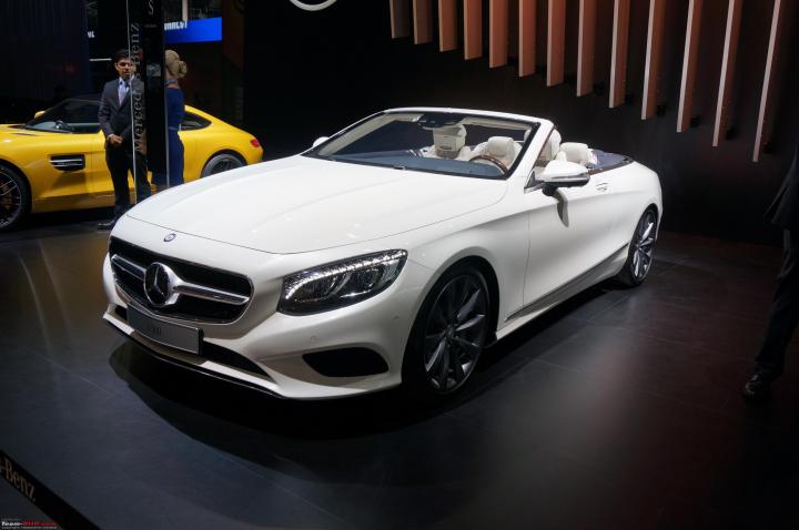 Mercedes-Benz S-Cabriolet & C-Cabriolet India launch on Nov 9 