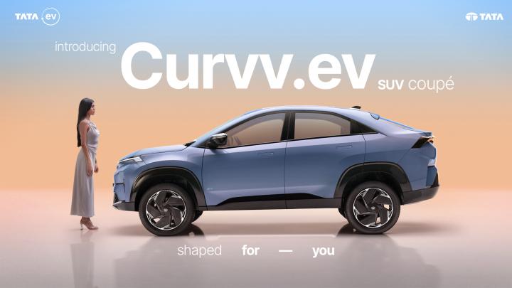 Tata Curvv SUV Coupe unveiled in ICE and EV guise 