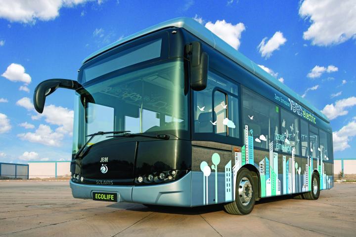 JBM & Solaris unveil 'ECOLIFE' electric bus 