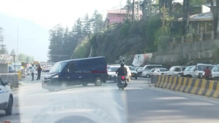 Peugeot Expert spotted testing in India 