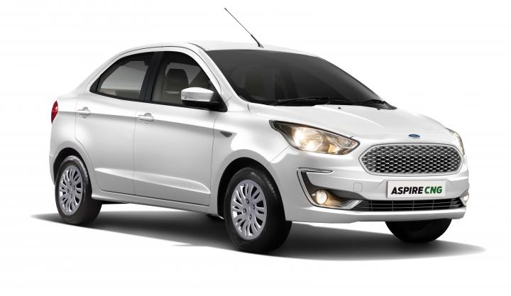 Ford Aspire CNG launched at Rs. 6.27 lakh 